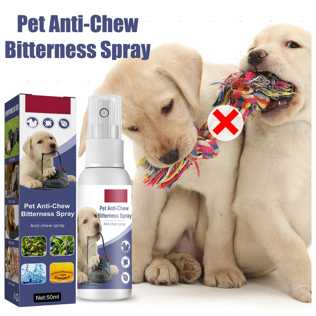 Pet Bitter Anti-Biting Spray, Prevent Dogs Chewing Table And Chair Legs, Scratching Sofa Spray