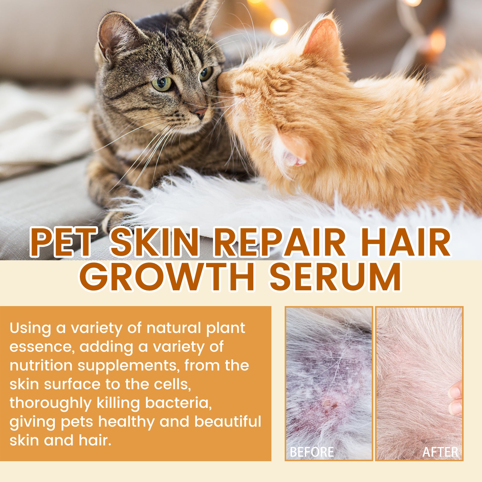 Yegbong Pet Skin Care Essence Cat And Dog Skin Hair Wound Cleaning And Moisturizing Care Essence