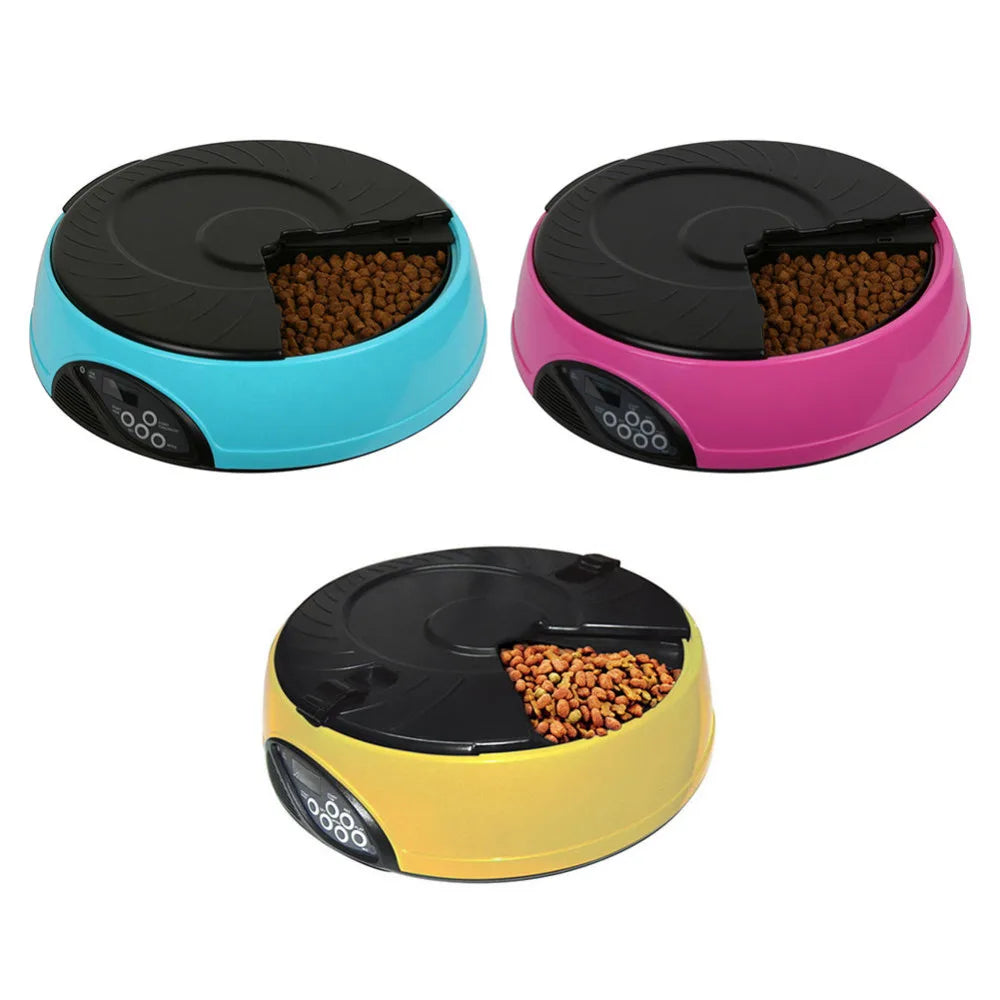 6 Meal Pet automatic feeding machine