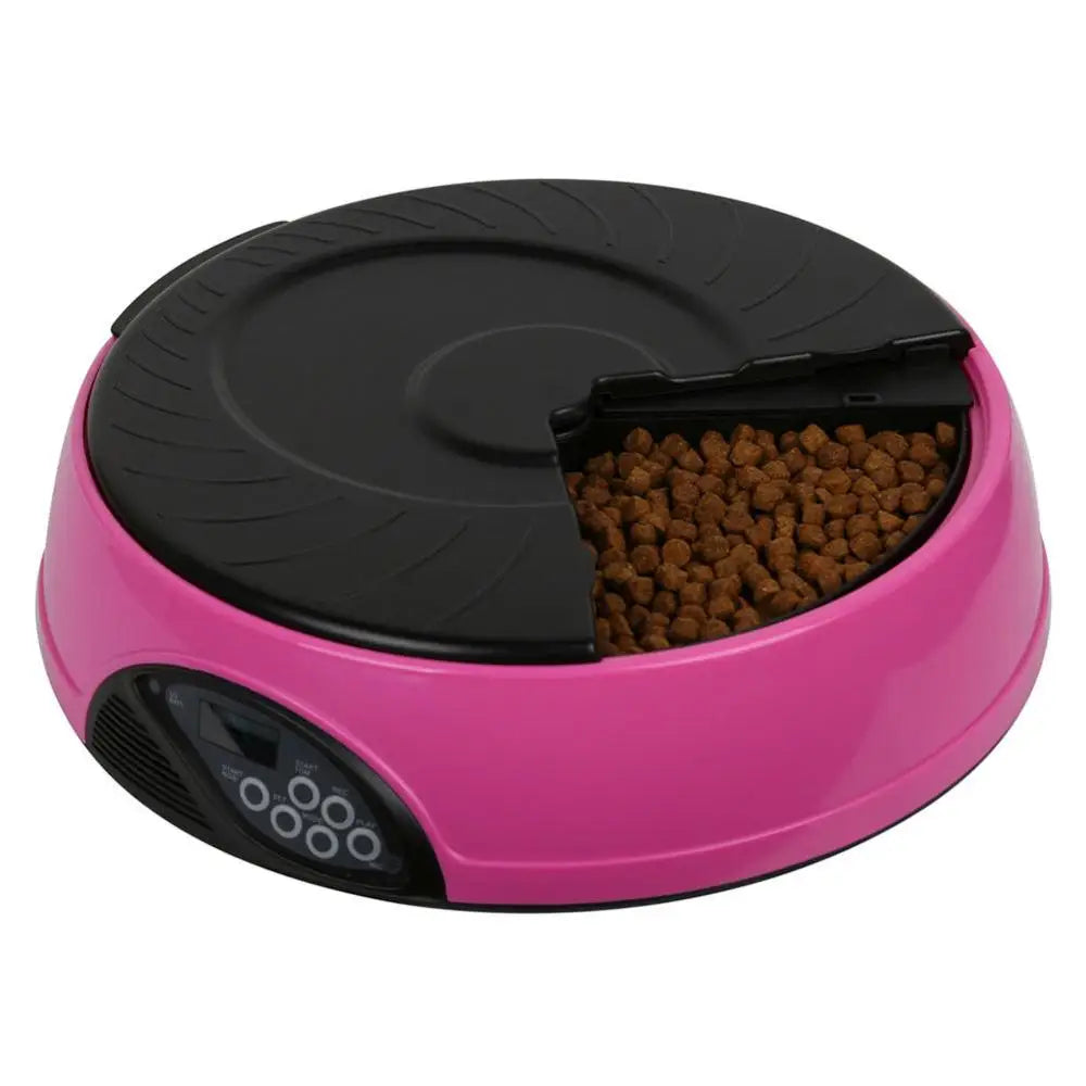 6 Meal Pet automatic feeding machine