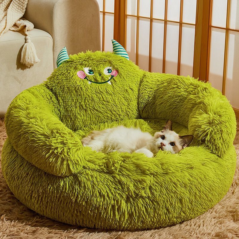 Winter warm dog bed, all and medium-sized dog teddy bed, winter cat bed, dog sleeping pad, for pets