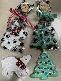 Large Holiday Dog Cookie